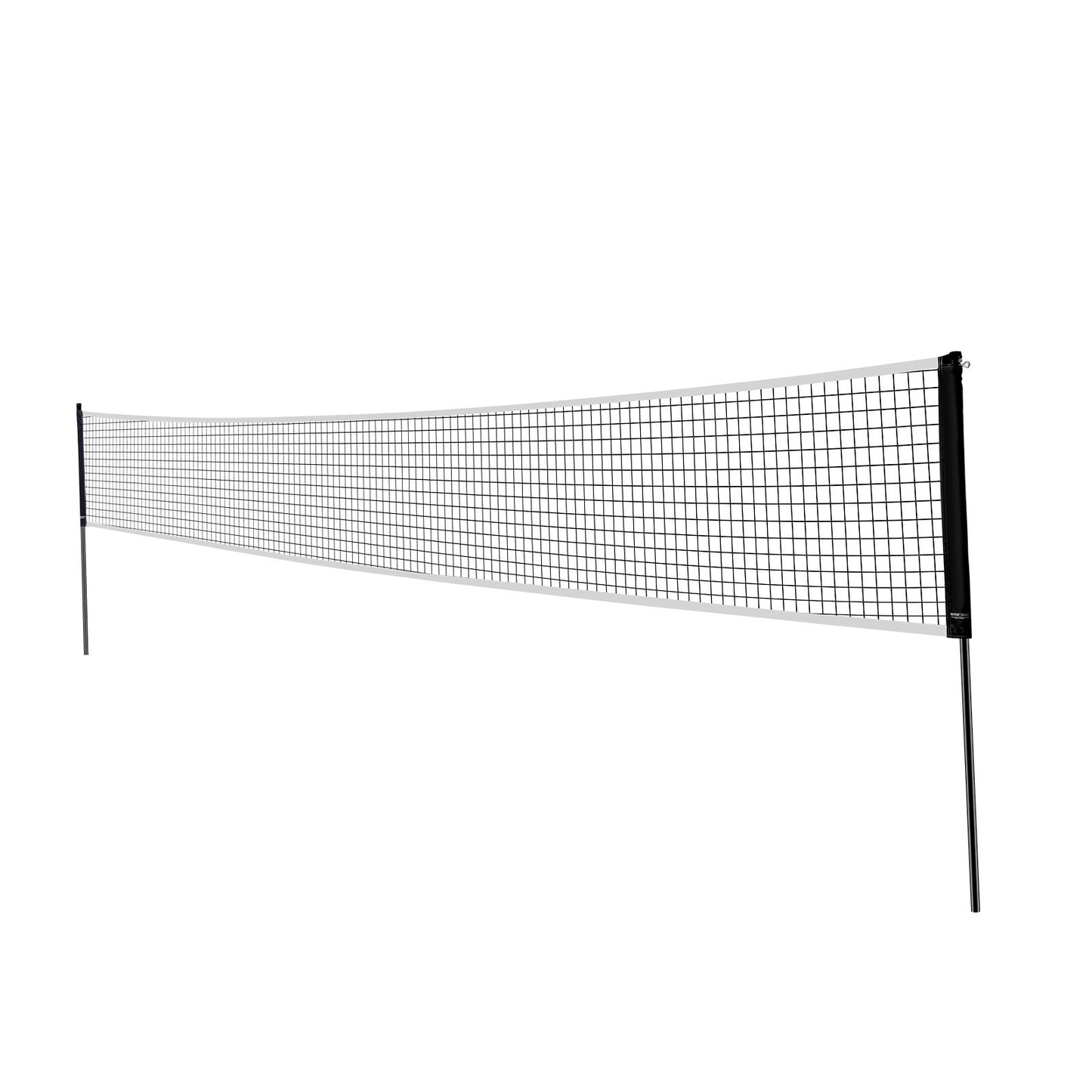 Badmintonnätset, Outdoor Backyard Beach Park Badmintonnät, Portabelt badmintonutrustningsset, Badmintonnät för vuxna barn med stavar, bärväska, 4 järnracketar och 3 nylonfjädrar
