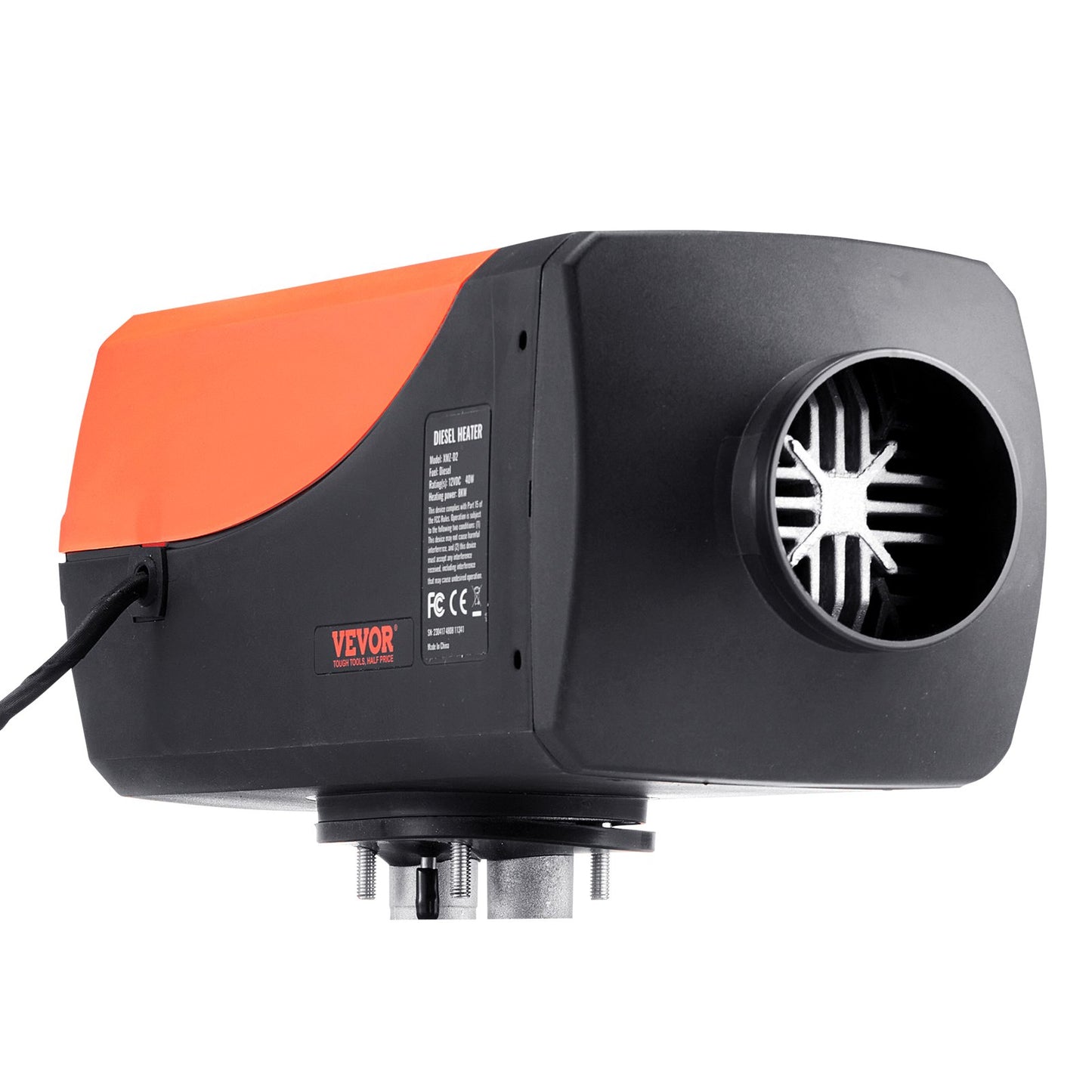 Diesel Air Heater 12V 8KW Bluetooth App LCD Display for Car Bus Motorhome Indoor