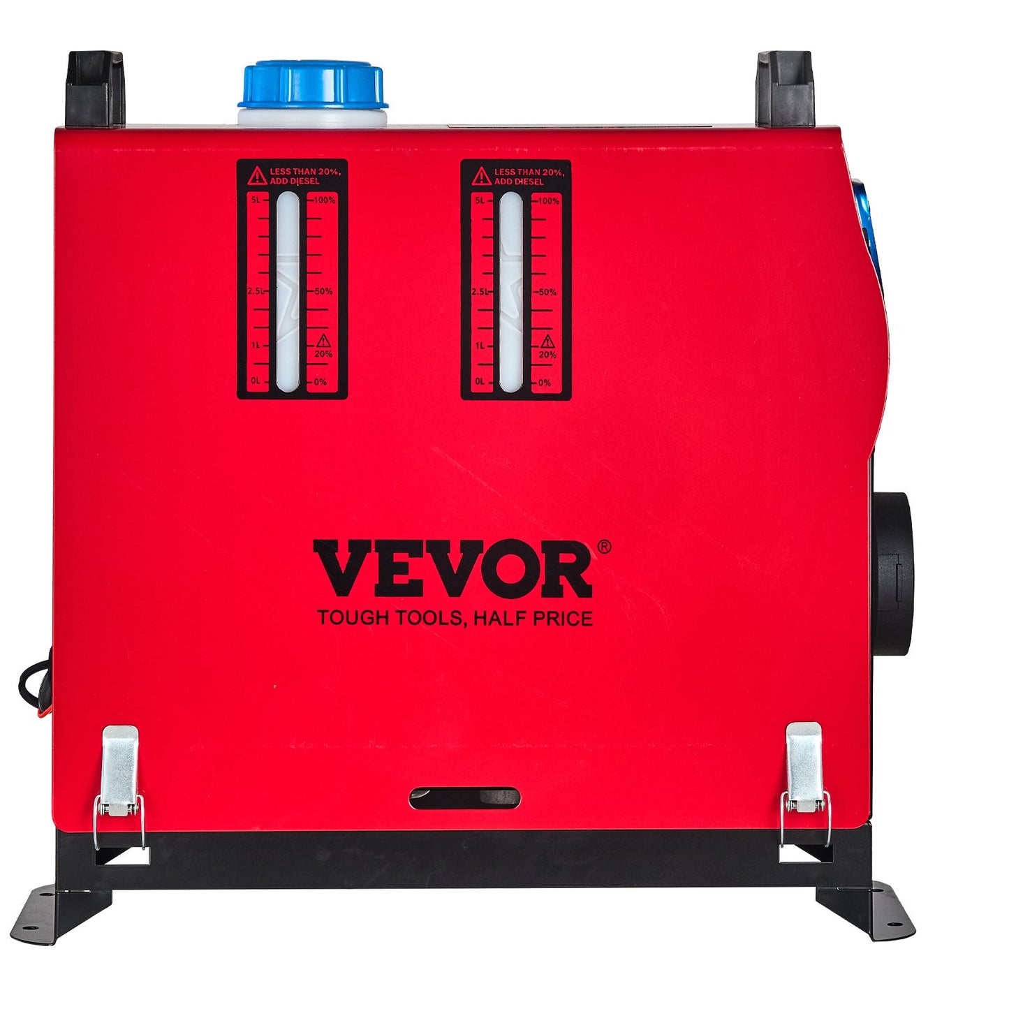 Verbesserter Diesel-Lufterhitzer, 8 kW, Standheizung, 12 V, All-in-One-Diesel-Kraftstoffheizung mit blauem LCD-Bildschirm, Fernbedienung, einfacher Luftauslass, Energiesparpumpe für Auto, Wohnmobil, Boot, Bus, Wohnwagen