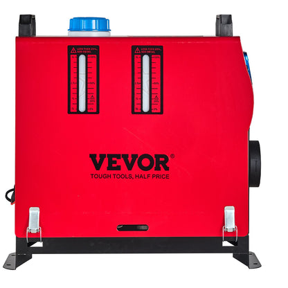 Verbesserter Diesel-Lufterhitzer, 8 kW, Standheizung, 12 V, All-in-One-Diesel-Kraftstoffheizung mit blauem LCD-Bildschirm, Fernbedienung, einfacher Luftauslass, Energiesparpumpe für Auto, Wohnmobil, Boot, Bus, Wohnwagen