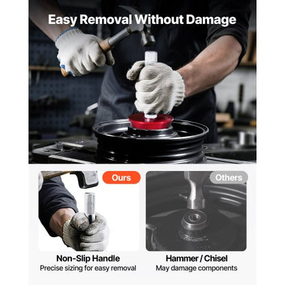 Lagerpresssats, 43 delar, Lagerbana och Tätningsdrivare med 39 Bussningar och Handtagsaxlar, Bussningsdrivare Verktygssats, Robust Aluminiumlegering Demonterings- och Monteringsverktygssats med Förvaringsväska |  EU