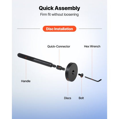 Lagerpresssats, 52 delar, Lagerbana och tätningsdrivare med 49 bussningar och handtagsaxel, Bussningsdrivare Verktygssats, Kraftigt Kolstål Demonterings- och Monteringsverktygssats med Förvaringsväska |  EU