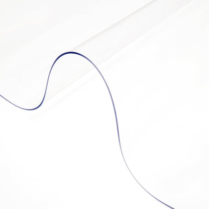 1,5 mm Pvc Bordsduk Bordsöverdrag 107 X 213 Cm Klar Bordsmatta Transparent Bra