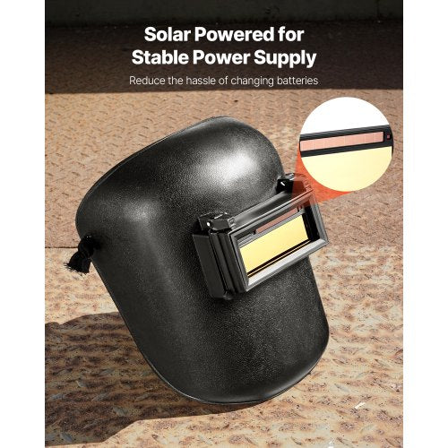 automatiskt nedbländande svetslins 108 x 51 mm, täckning 5-13 justerbart färgsvetslins med dubbla ljusbågssensorer, kompatibel med de flesta svetshjälmar för TIG-, MIG- och MMA-applikationer |  EU