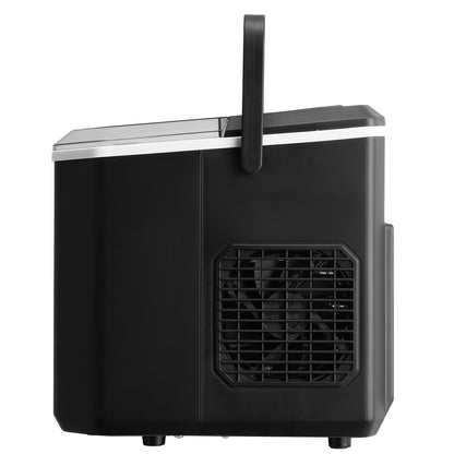 Portable Countertop Ice Maker 26lbs/24H Self-Cleaning with Bucket Basket