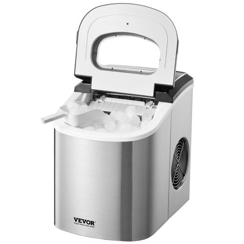 Portable Countertop Ice Maker 1.8 kg/24 hrs Self-Cleaning with Bucket