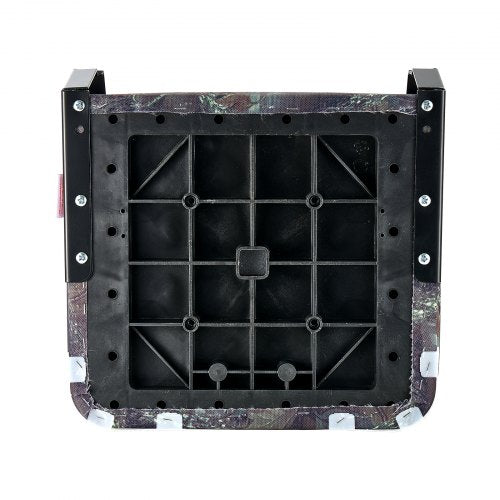 Boat Seat Low Backrest Foldable Boat Seat Sponge Cushion Camouflage 2pcs | EU