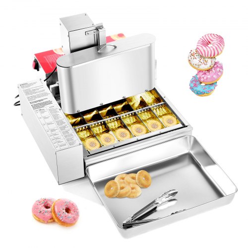 Kommerzielle automatische Donut-Maschine Donut-Maschine 6 Reihen 360 PCS/H | EU