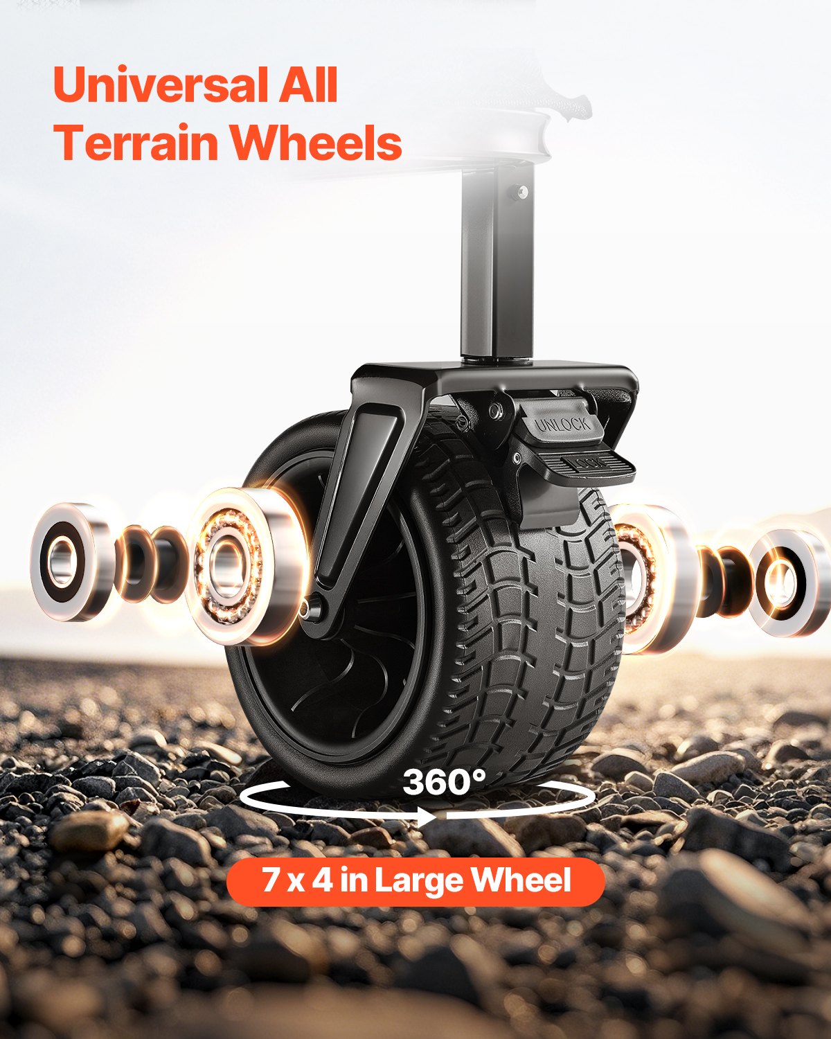 Double Decker Foldable 300L &amp; 450 lbs Heavy Duty Foldable Trolley