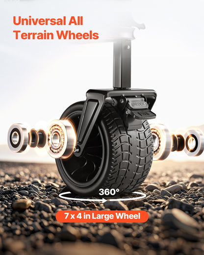 Double Decker Foldable 300L &amp; 450 lbs Heavy Duty Foldable Trolley