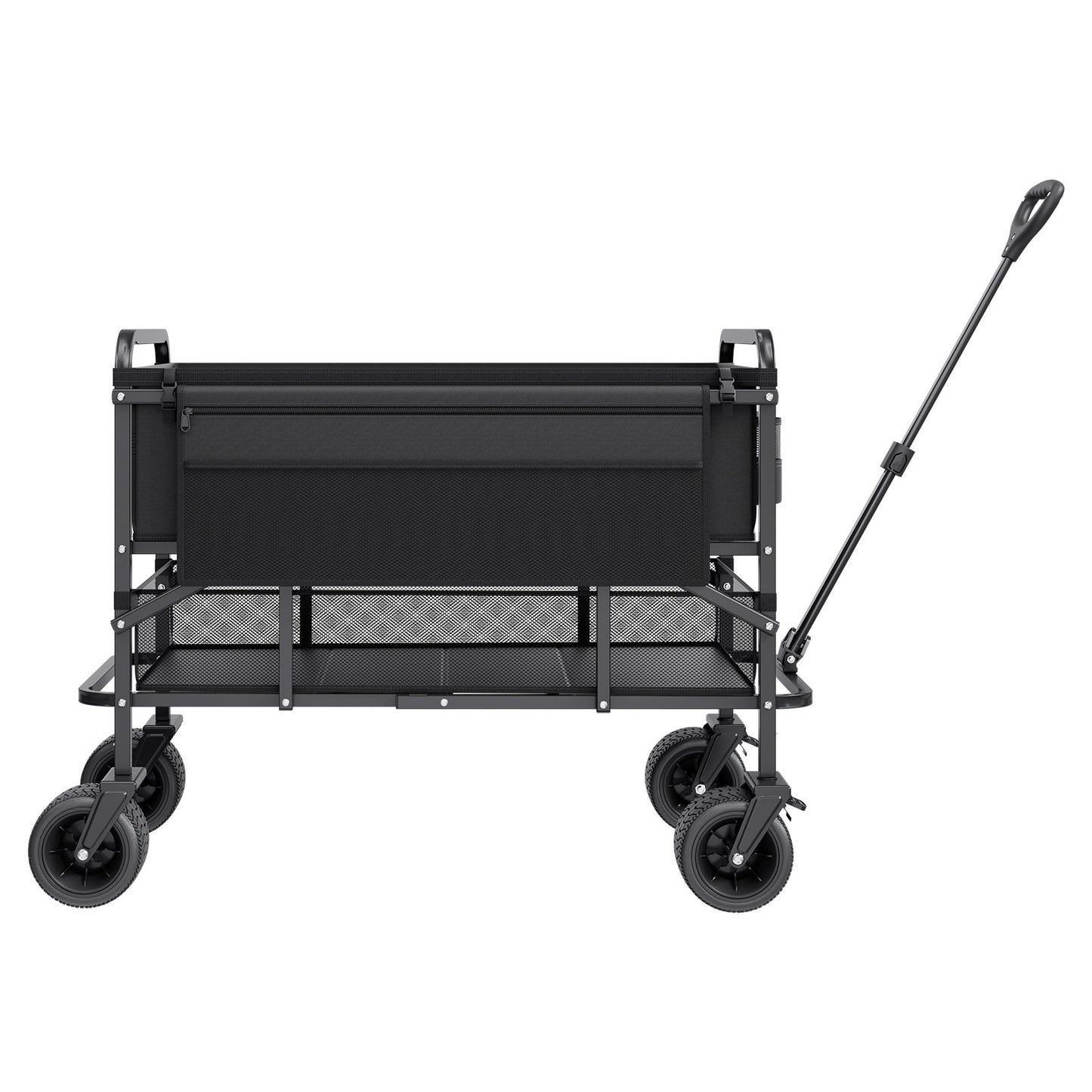 Double Decker Foldable 300L &amp; 450 lbs Heavy Duty Foldable Trolley