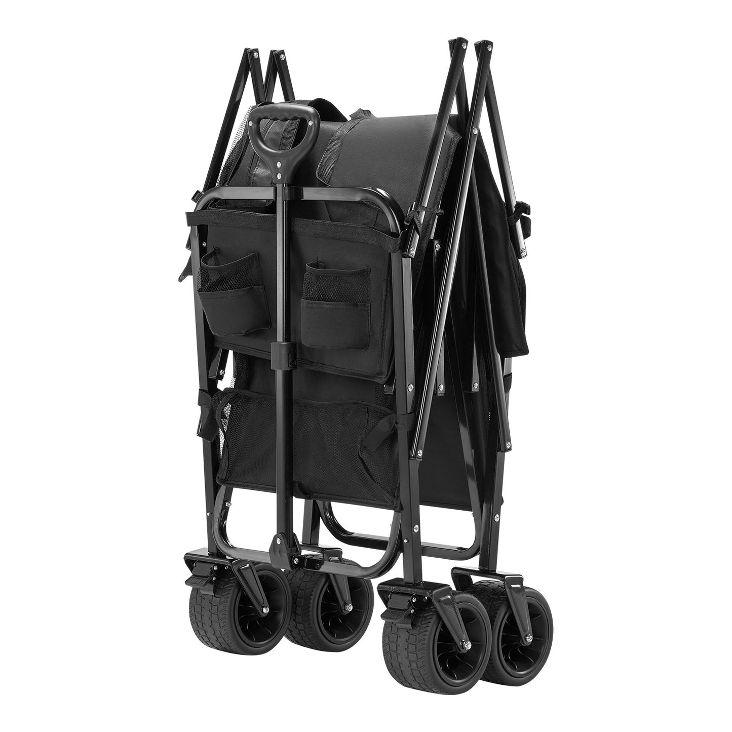 Double Decker Foldable 300L &amp; 450 lbs Heavy Duty Foldable Trolley