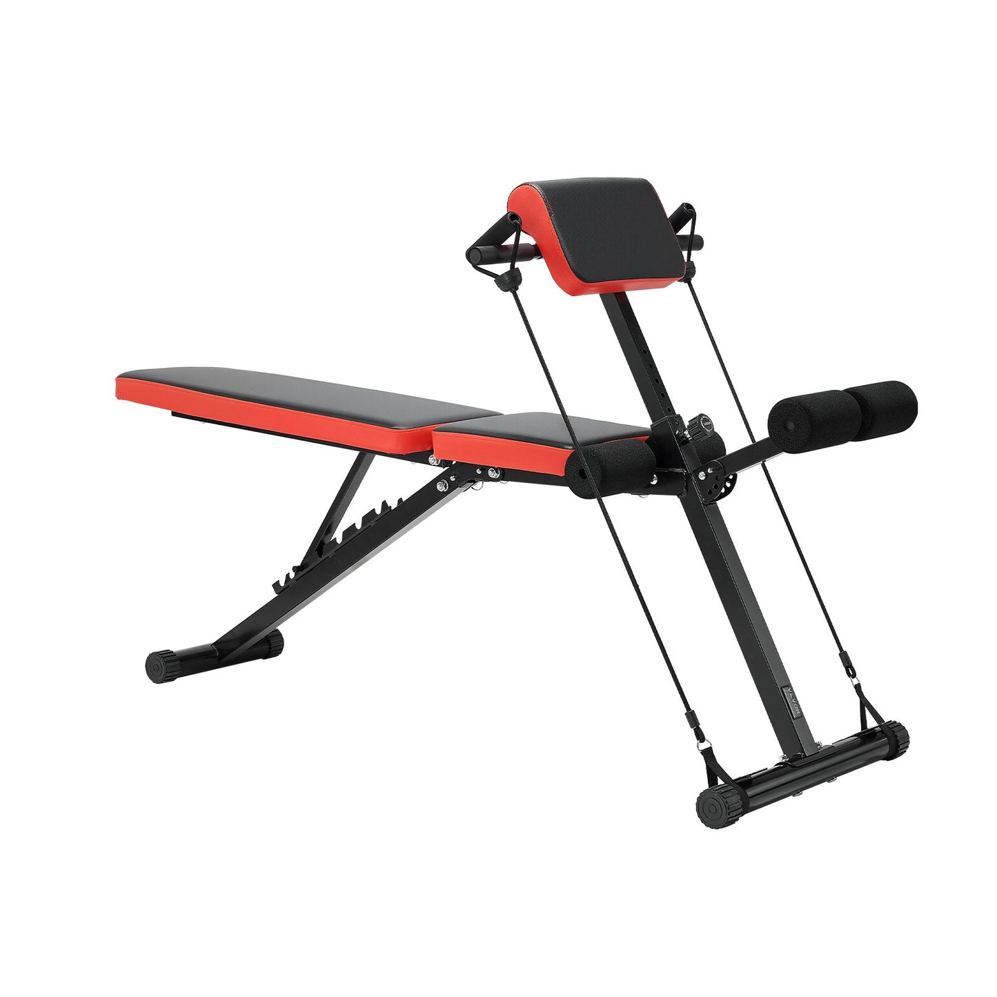 Roman Stol Ryggförlängning Hyperextension Bänk Justerbar Hopfällbar Gym