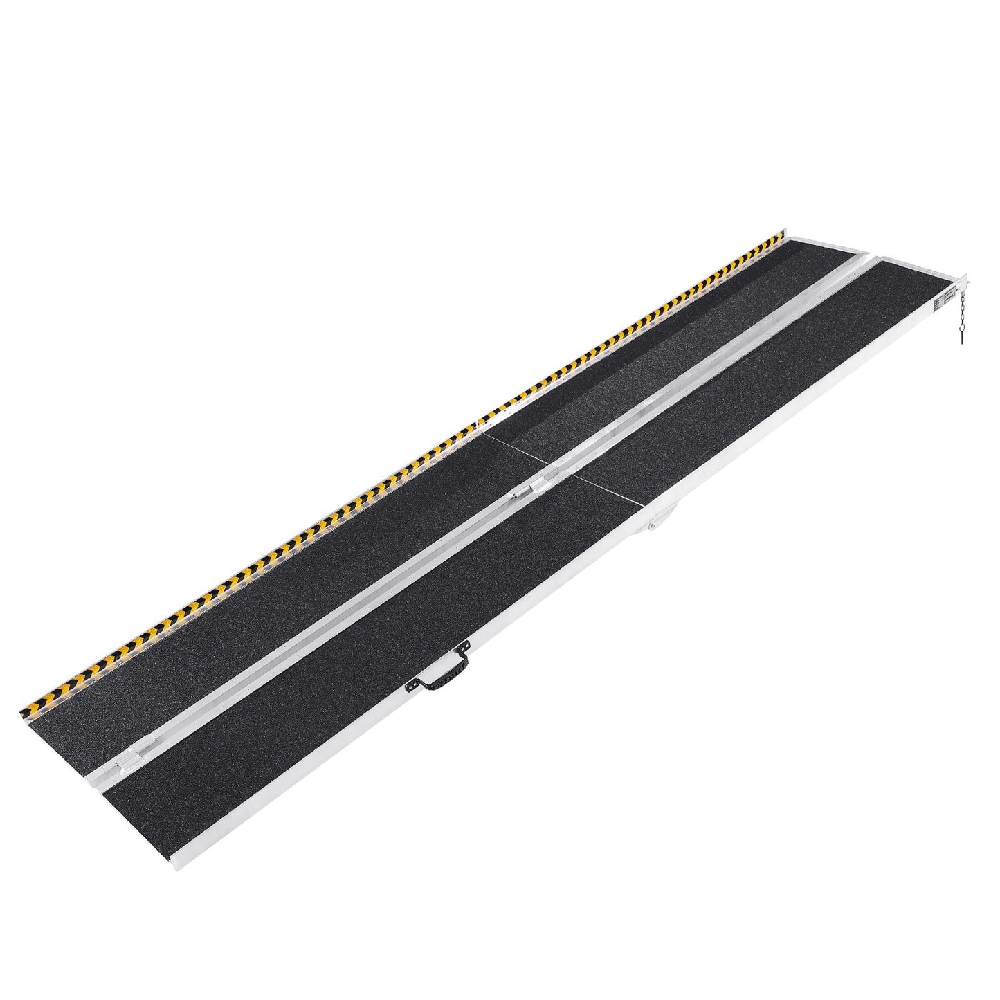 Bärbar Rullstolsramp, 10 fot 800 lbs Kapacitet, Halkfri fällbar tröskelramp i aluminium, hopfällbar Mobility Scooter Ramp Rullstolsramp, Handikappramp för hemtrappor, trappor, dörröppningar, trottoarkanter
