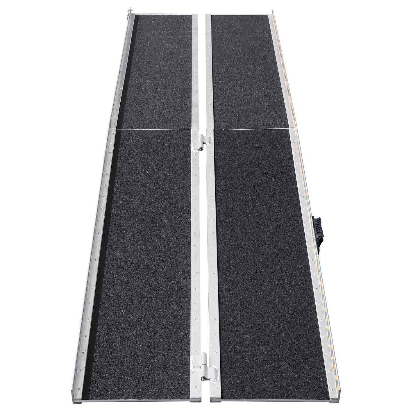 Bärbar Rullstolsramp, 10 fot 800 lbs Kapacitet, Halkfri fällbar tröskelramp i aluminium, hopfällbar Mobility Scooter Ramp Rullstolsramp, Handikappramp för hemtrappor, trappor, dörröppningar, trottoarkanter