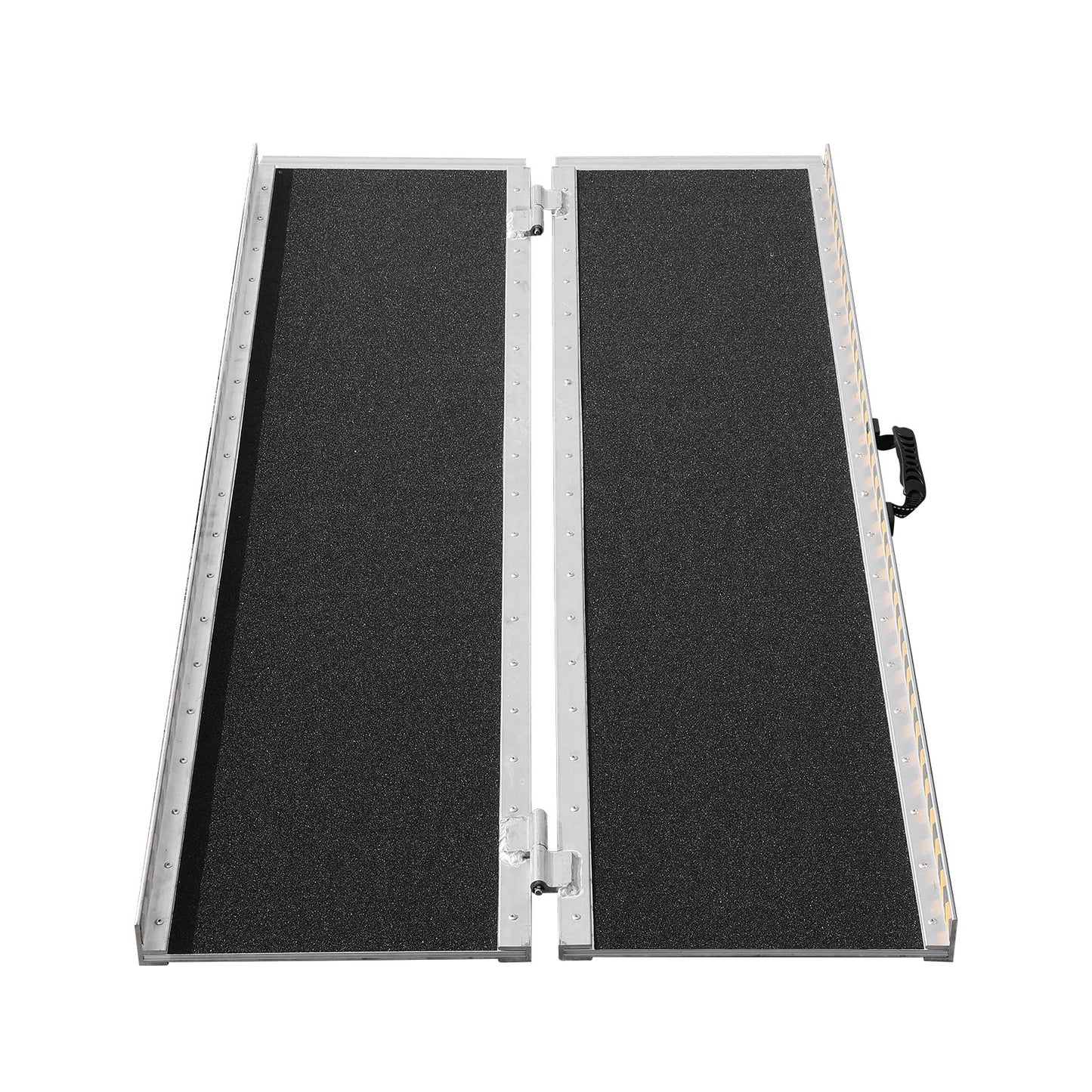Bärbar Rullstolsramp, 6 fot 800 lbs Kapacitet, Halkfri fällbar tröskelramp av aluminium, hopfällbar Mobility Scooter Ramp Rullstolsramp, Handikappramp för hemtrappor, trappor, dörröppningar, trottoarkanter