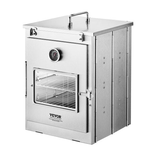 Foldable Camping Oven Stainless Steel Portable Camping Kitchen 3 Levels Grill | EU