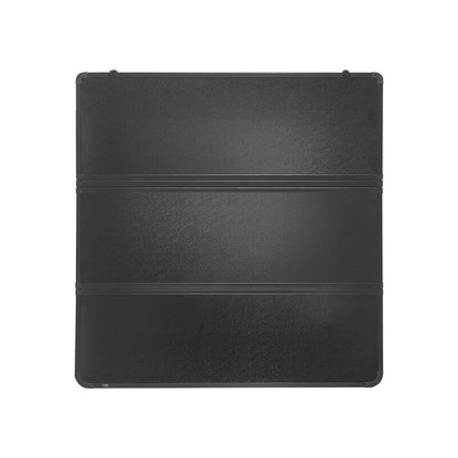 Tri-Fold Tonneau Cover Truck Bed Cover för 2015-2024 Ford F-150 LED Light