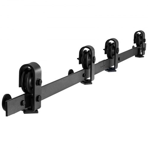 Folding Sliding Door Track Kit 60" For Four 14" Doors | EU