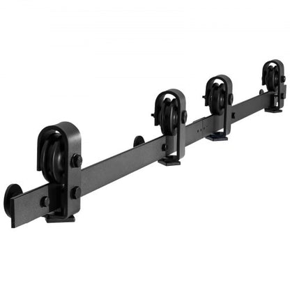 Folding Sliding Door Track Kit 60" For Four 14" Doors | EU