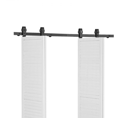 Folding Sliding Door Track Kit 60" For Four 14" Doors | EU