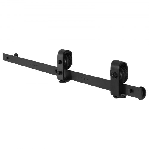 Folding Sliding Door Track Kit, 40" for Two 18" Doors | EU