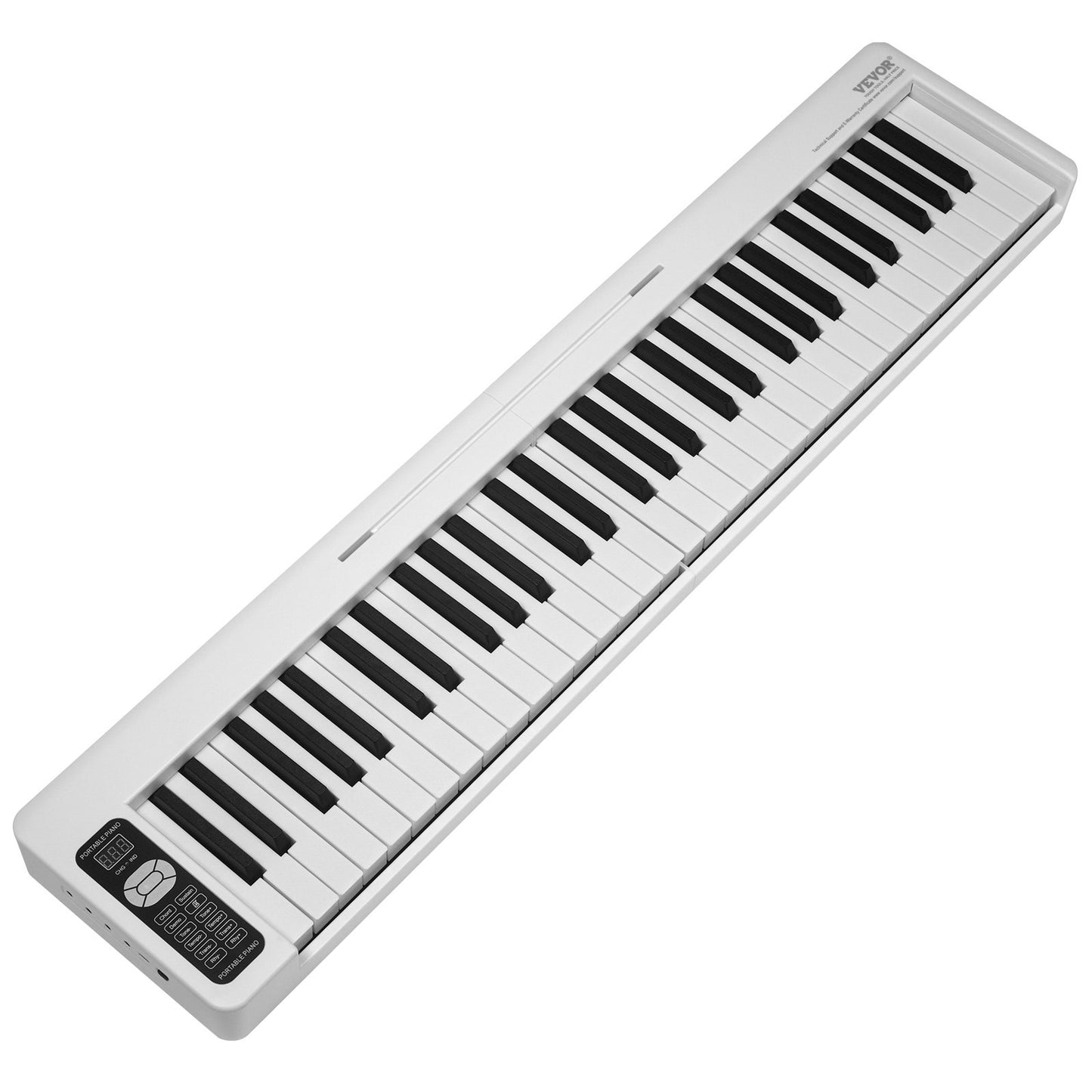 61 Key Folding Keyboard Piano Portable Foldable Piano Bluetooth MIDI Vit
