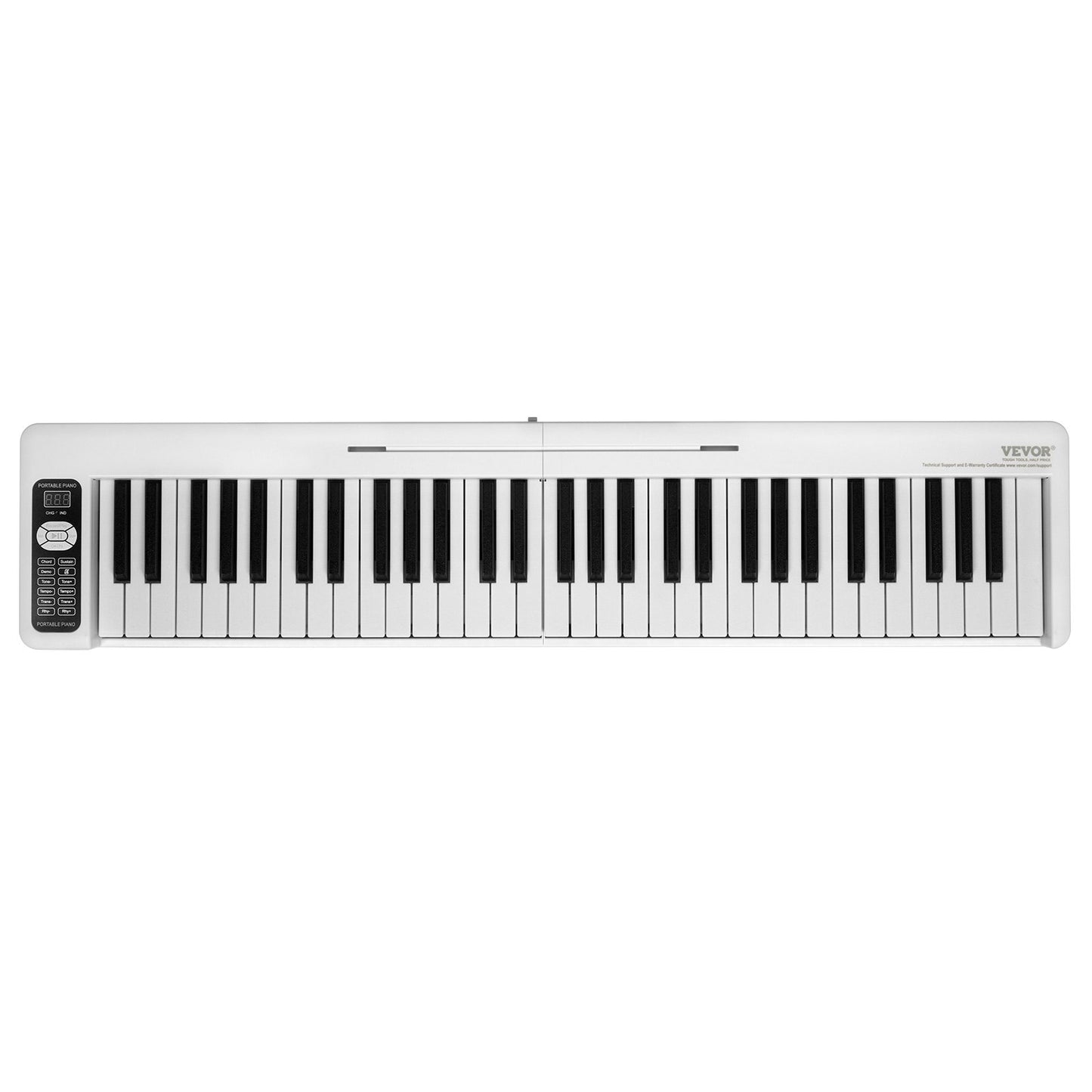 61 Key Folding Keyboard Piano Portable Foldable Piano Bluetooth MIDI Vit