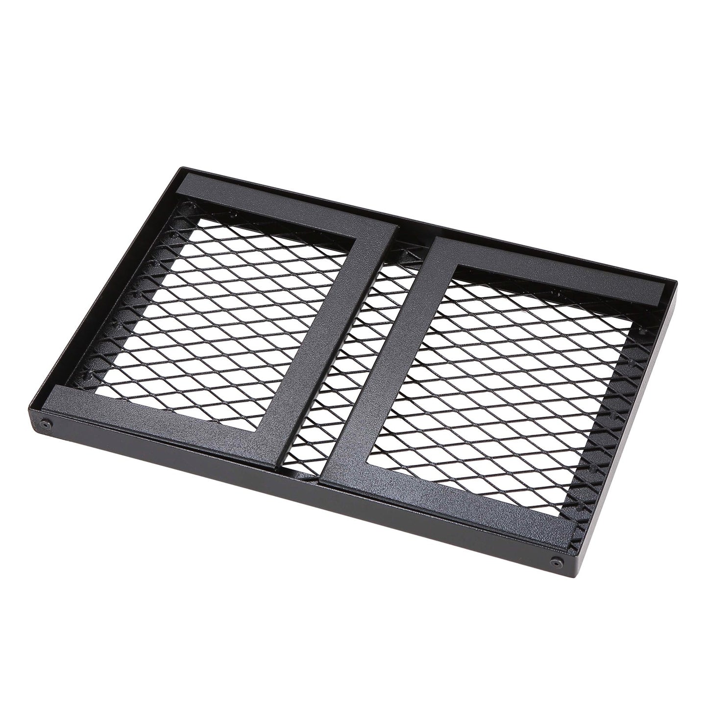 Folding Campfire Grill Bärbar Camping Fire Pit Stål Utomhus BBQ Picknick