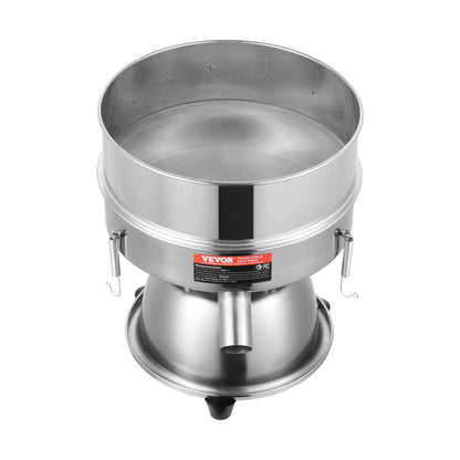 Elektrisk vibrerande siktmaskin med 30+50 Mesh Automatisk Sifter Shaker