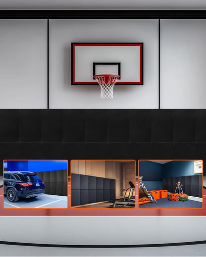 Gym Wall Padding Waterproof Basketball Mat 5cm Thick Foam Court Garage