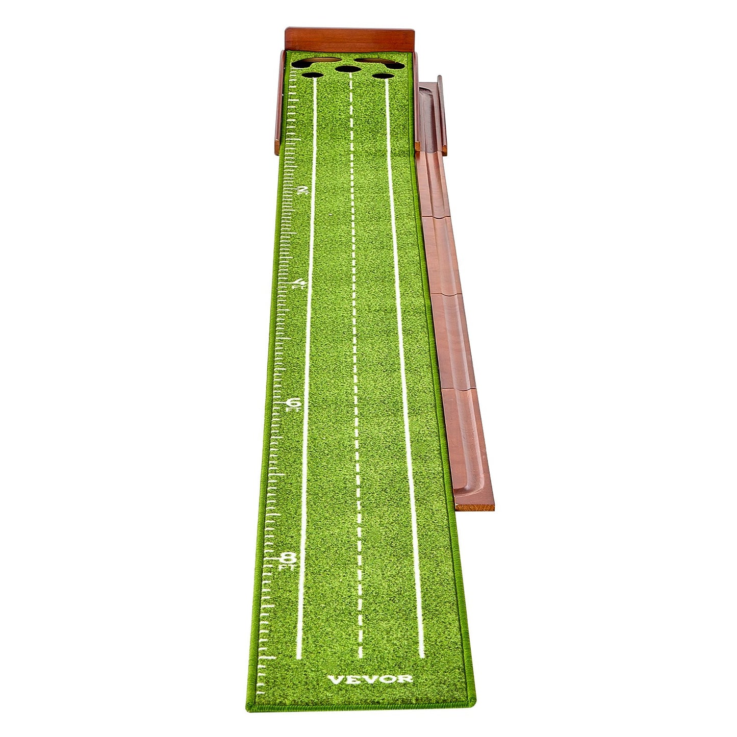 5-håls golfputtmatta Inomhusgolfputtinggreen Golfträningshjälp