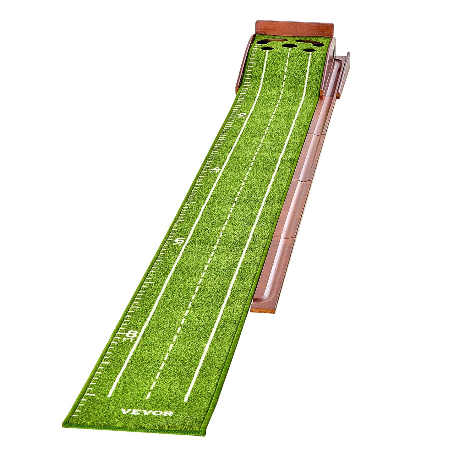 5-håls golfputtmatta Inomhusgolfputtinggreen Golfträningshjälp