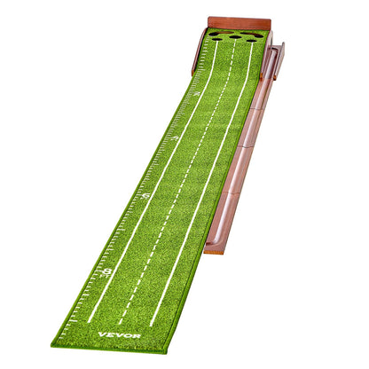 5-håls golfputtmatta Inomhusgolfputtinggreen Golfträningshjälp