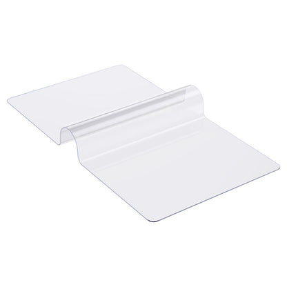 PVC bordsskydd 14x24 tum klar plast skrivbordsskydd 1,5 mm tjock