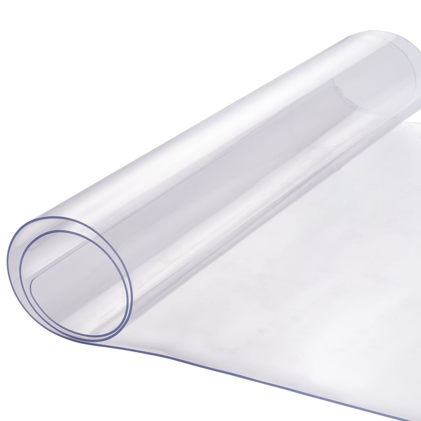 PVC bordsskydd 14x24 tum klar plast skrivbordsskydd 1,5 mm tjock