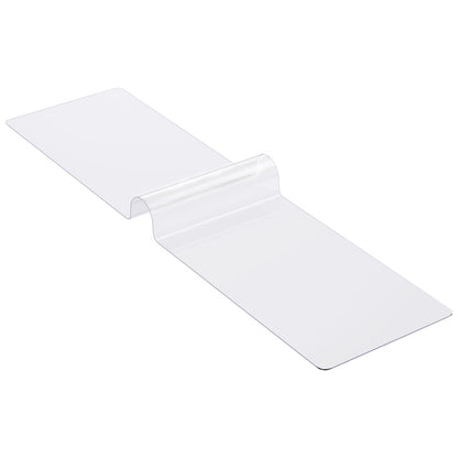 PVC table cover 24x96 inch clear plastic desk cover 1.5mm thick