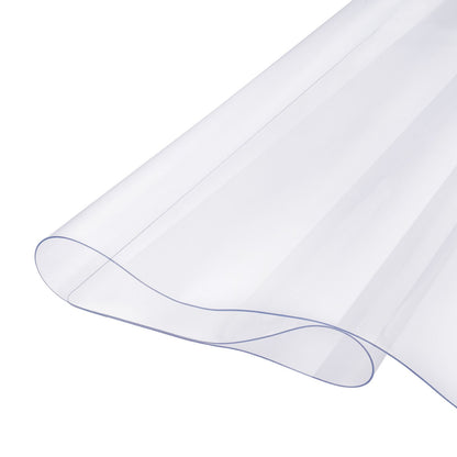 PVC bordsskydd 30x60 tum Klart plast skrivbordsskydd 1,5 mm tjockt