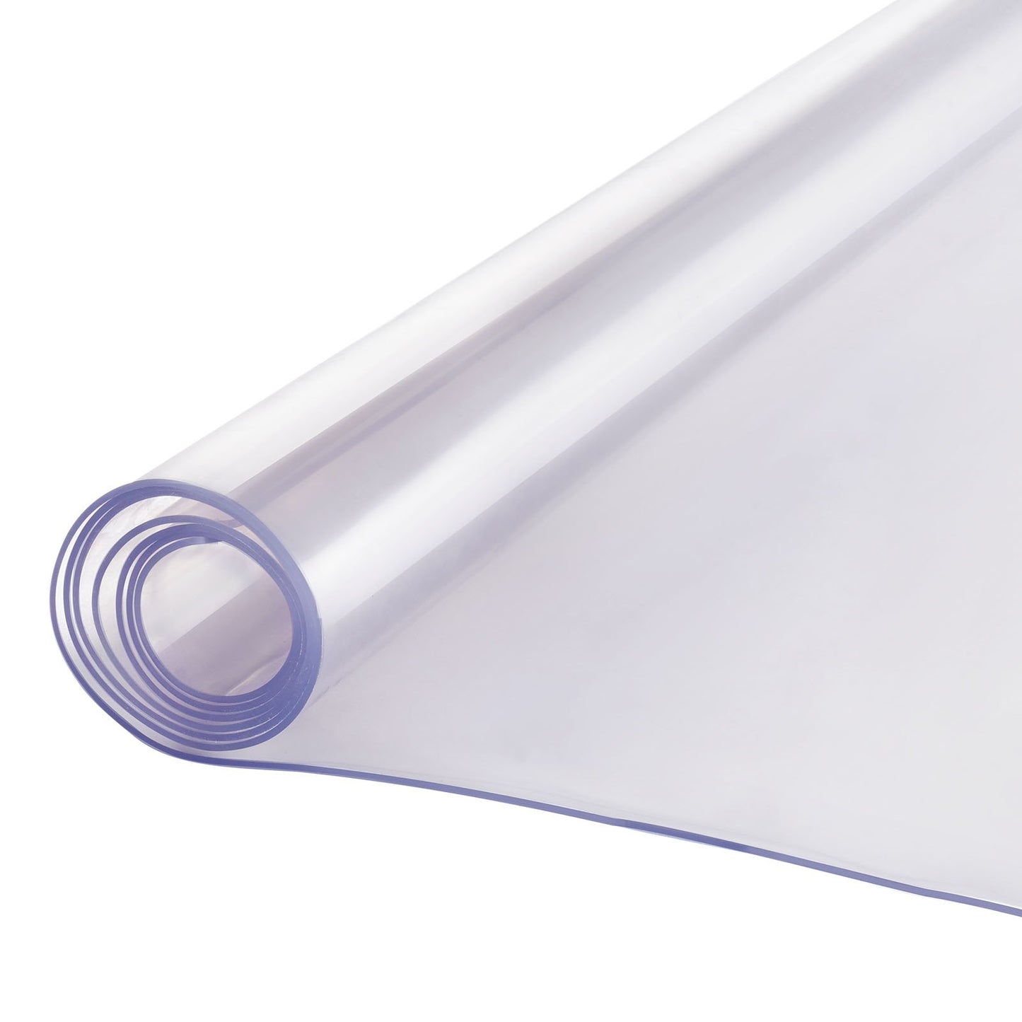 PVC bordsskydd 40x60 tum Klart plast skrivbordsskydd 2,0 mm tjockt