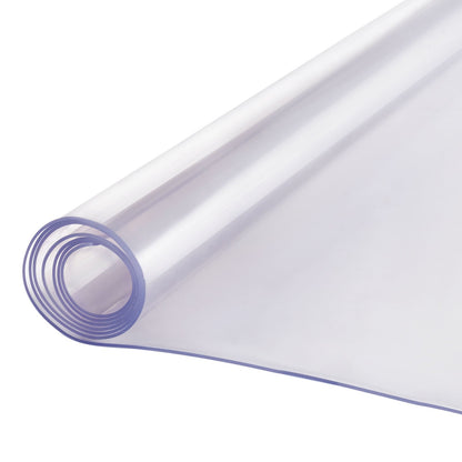 PVC bordsskydd 40x60 tum Klart plast skrivbordsskydd 2,0 mm tjockt