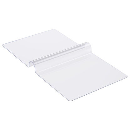 PVC table cover 42x60 inch Clear plastic desk cover 2.0 mm thick