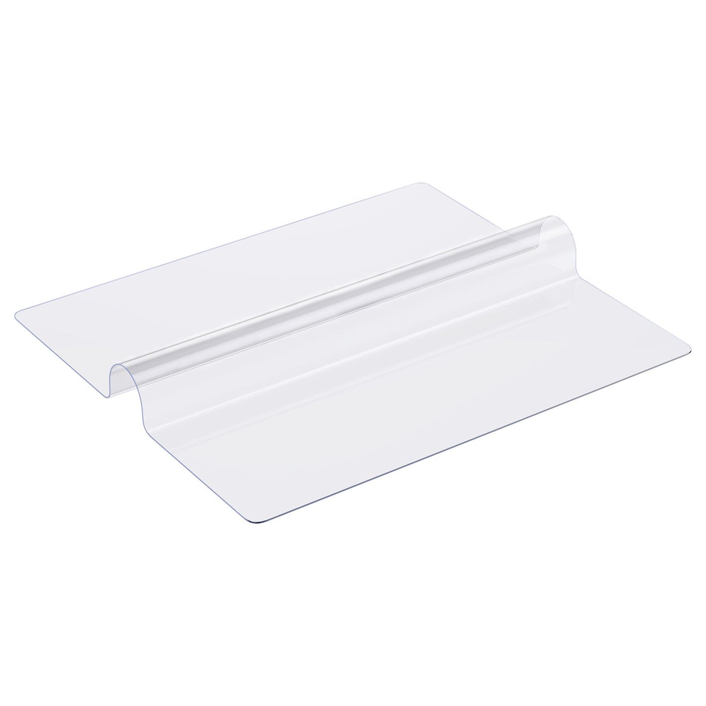 PVC bordsskydd 54x54 tum klar plast skrivbordsskydd 1,5 mm tjock