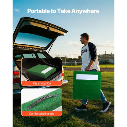 31 in Pitching Mound Portable Pitcher Mound Baseball Softbollträning |  EU
