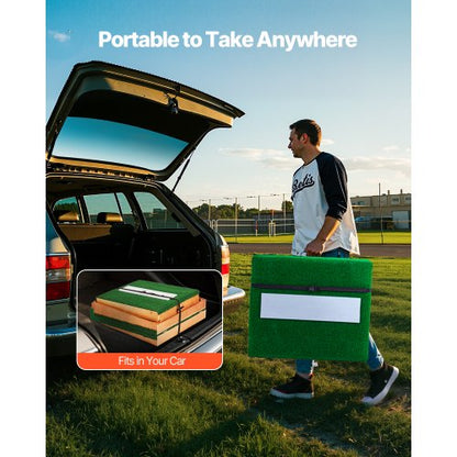 85 in Pitching Mound Portable Pitcher Mound Baseball Softbollträning |  EU
