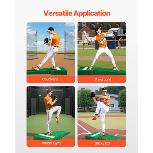77 in Pitching Mound Portable Pitcher Mound Baseball Softball Practice | EU