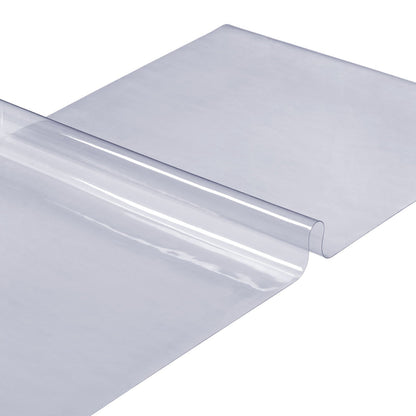 Klart bordsskydd, 18" x 36" rektangelbordsöverdrag, 1,5 mm tjock PVC-plastduk, vattentätt skrivbordsskydd för skrivbord, soffbord, matsalsbord