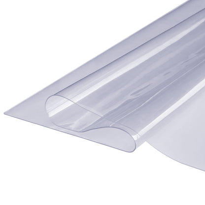 Klart bordsskydd, 18" x 36" rektangelbordsöverdrag, 1,5 mm tjock PVC-plastduk, vattentätt skrivbordsskydd för skrivbord, soffbord, matsalsbord