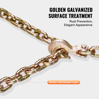 Binder Chain G80 Tie Down Dragkedja med två krokar 3/8" x 10,3' 7100 lbs