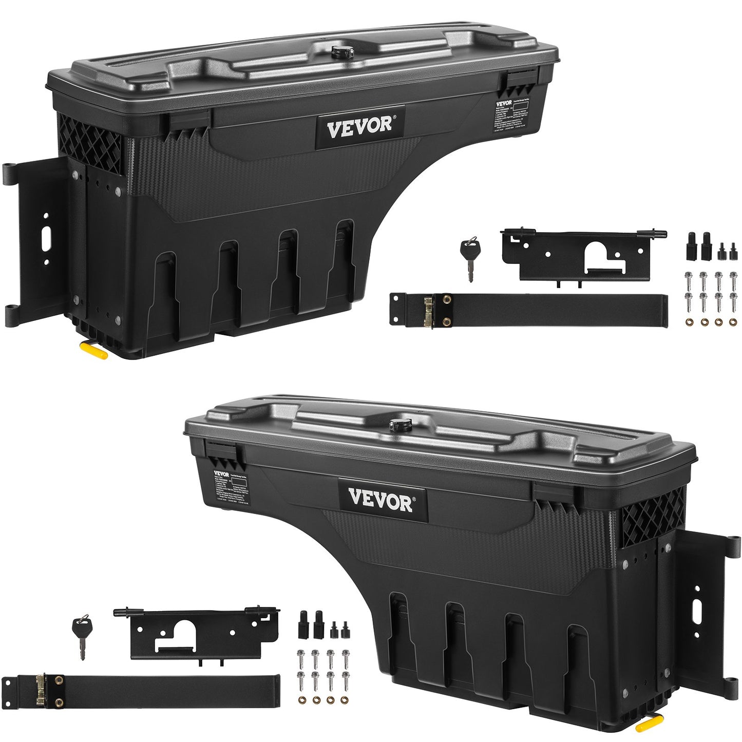 Truck Bed Storage Tool Box 2019-20 Chevrolet Silverado 1500 Vänster+Höger