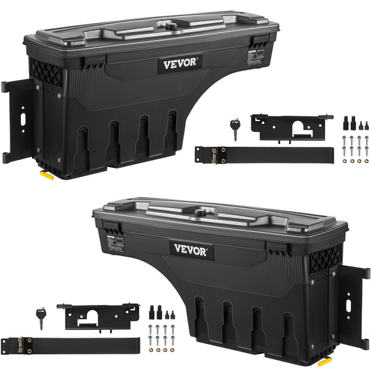 Truck Bed Storage Tool Box 2019-20 Chevrolet Silverado 1500 Vänster+Höger